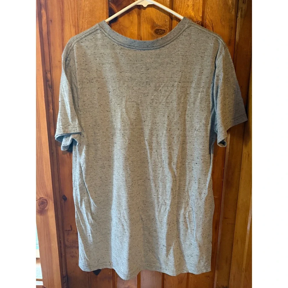 Disney Mickey Mouse Eat Sleep Repeat Gray Graphic T-Shirt Size Large‎